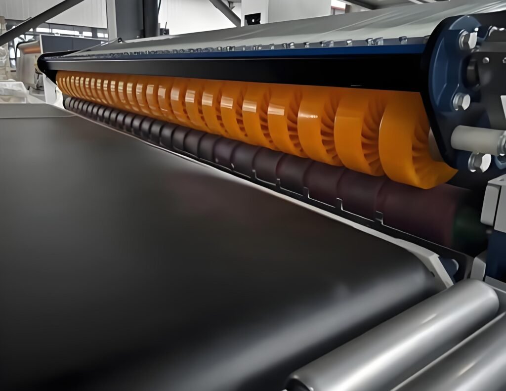 No-crush Wheels installed on Corrugated paper machine